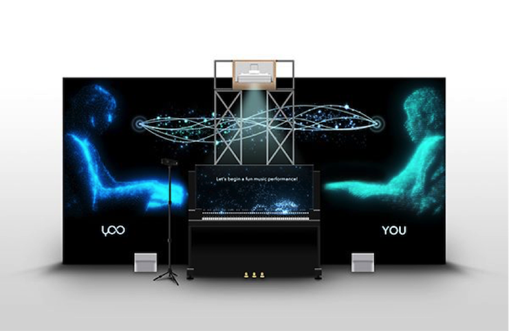 海洋之神联手博报堂i-Studio展出实验性人工智能音乐装置“与YOO合奏”