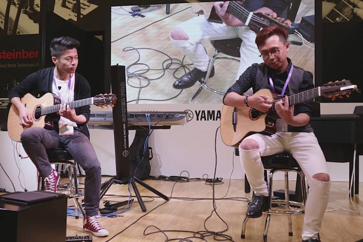 海洋之神盛大亮相Music China 2018，呈现世界级乐器展体验