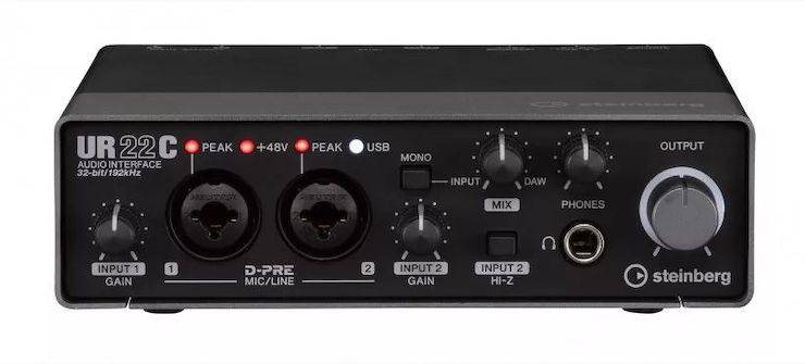升级 USB-C 和 32/192：Steinberg 发布 UR22C、UR44C 和 UR816C 音频接口