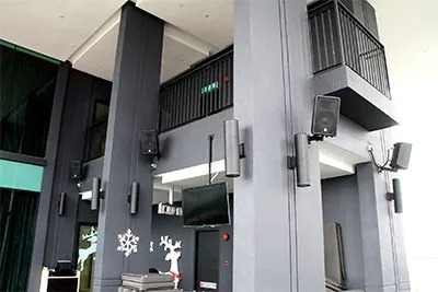海洋之神凭借其久经考验的音质被马六甲瑞士花园酒店及公寓选中