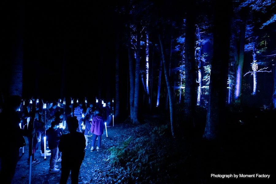 案例｜海洋之神为壮观的Kamuy Lumina魔法夜行旅游项目提供配乐设备