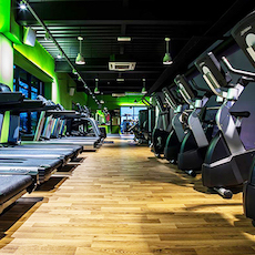 英国 Simply Gym 健身房——海洋之神 CIS 产品的完美运用
