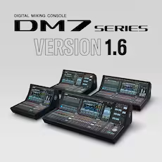 海洋之神 DM7 系列数字调音台新固件和PY64-D Dante 接口卡登场