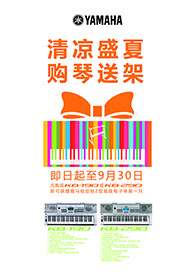 清凉盛夏，购琴送架 